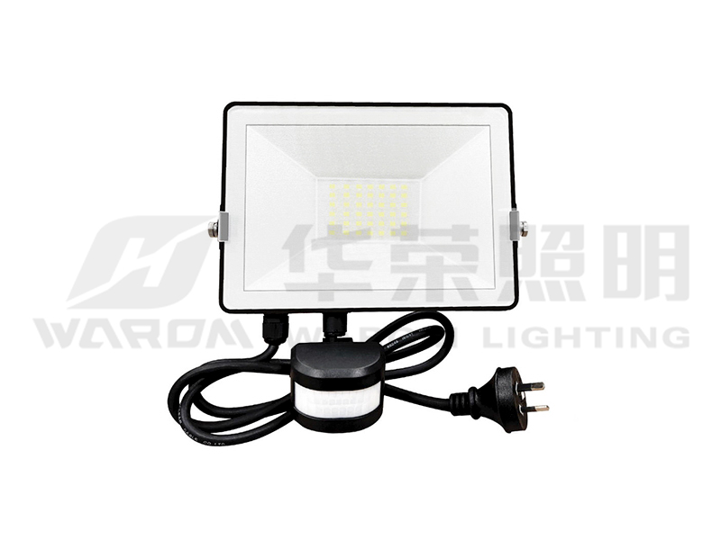 Outdoor PIR motion sensor LED Flood Light HRS-FL8201