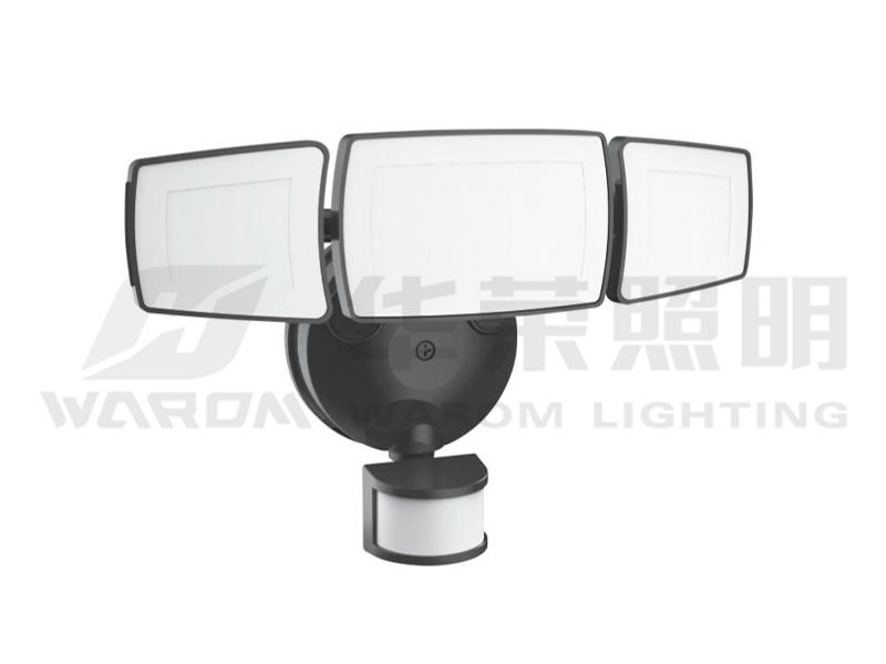 Waterproof PIR dimmable Security Lights via remote control HRS-ML7303
